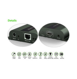 Techly Wzmacniacz Extender HDMI 1.3 1080p60Hz do 120m po skrętce Kat6