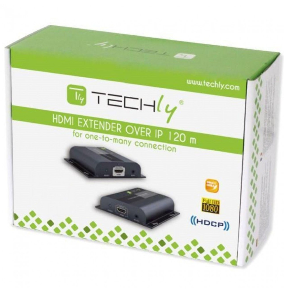 Techly Wzmacniacz Extender RX HDMI 1.3 1080p60Hz do 120m po skrętce Kat6