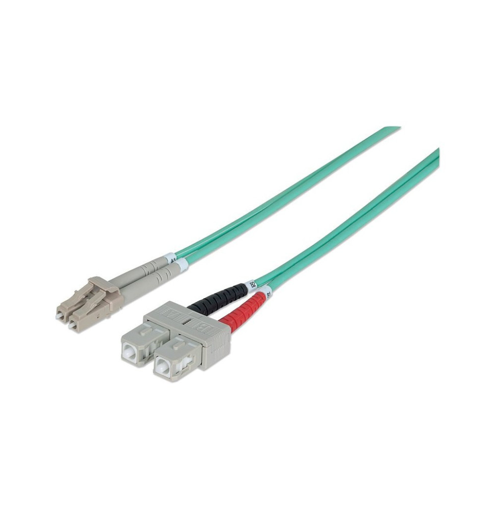 Techly Patchcord światłowodowy OM3 50/125 MM SC-LC Duplex 3m