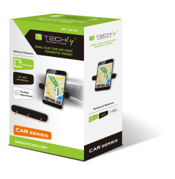 Techly 106756 Uchwyt magnetyczny do telefonu samochodowy
