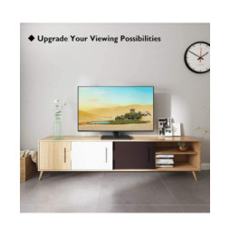 Techly Stojak TV podstawa pod telewizor monitor 23"-43" skrętna