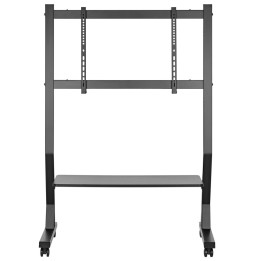 Techly 366983 Wózek do telewizora 45-90" z półką AV
