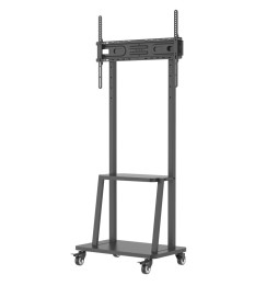 Techly 367850 Wózek do telewizora 32"-70" z półką AV