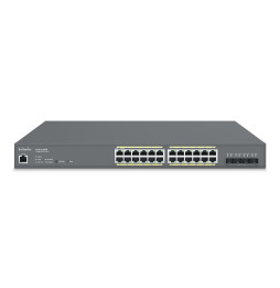 Switch zarządzalny 24x RJ45 Gigabit PoE+ 410W, 4x SFP+, EnGenius Cloud