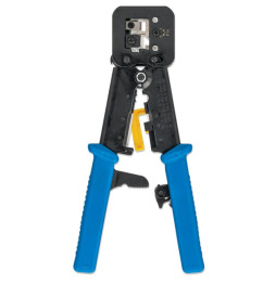 Zaciskarka do modułowych wtyków przelotowych RJ45/RJ12/RJ1