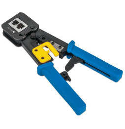Zaciskarka do modułowych wtyków przelotowych RJ45/RJ12/RJ1