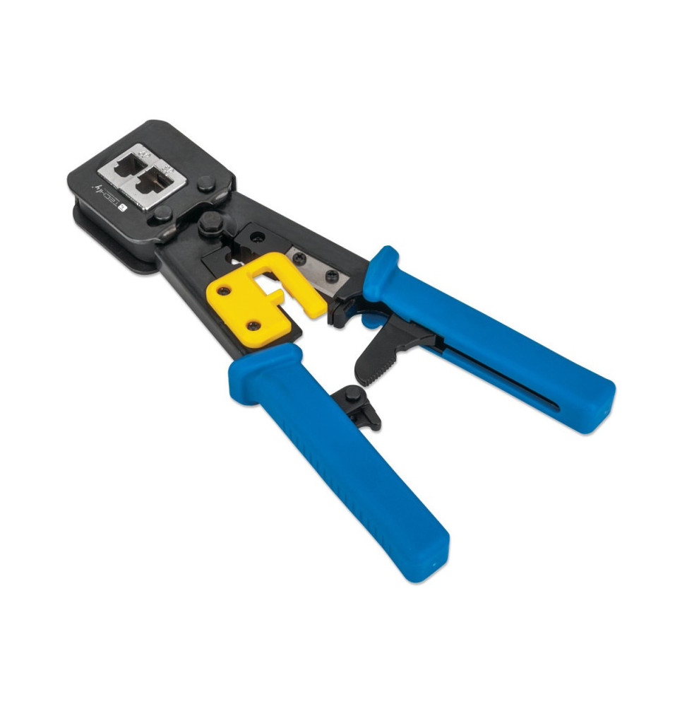 Zaciskarka do modułowych wtyków przelotowych RJ45/RJ12/RJ1