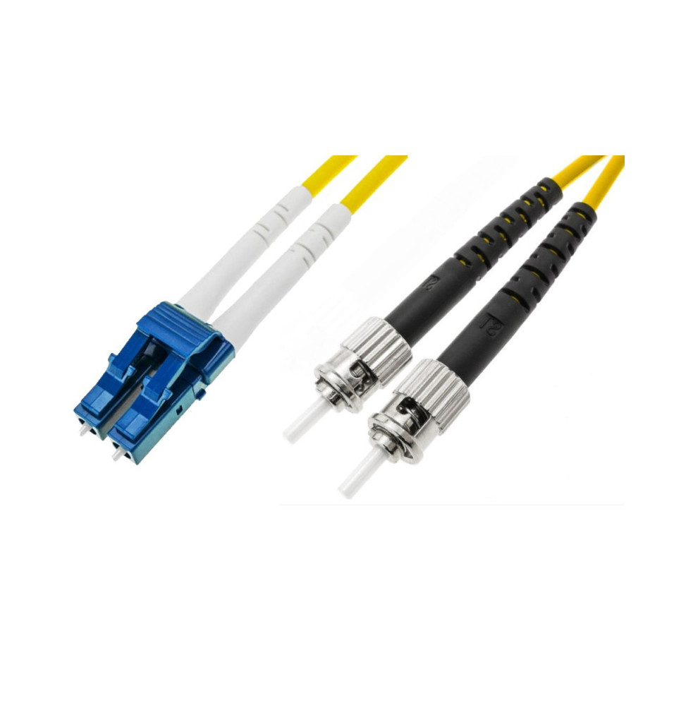 Patchcord światłowodowy OS2 9/125 SM ST-LC Duplex 3m