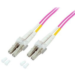 Patchcord światłowodowy OM4 50/125 MM LC-LC Duplex 5m