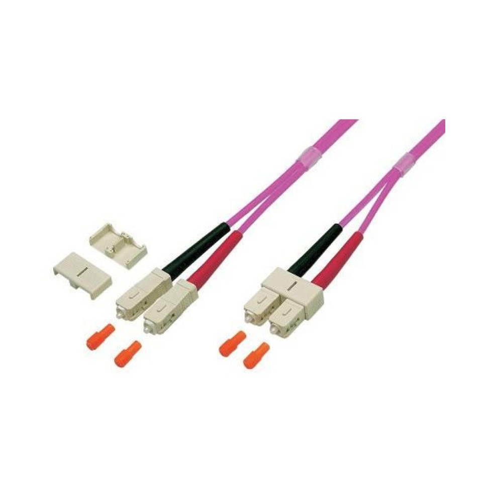 Patchcord światłowodowy OM4 50/125 MM SC-SC Duplex