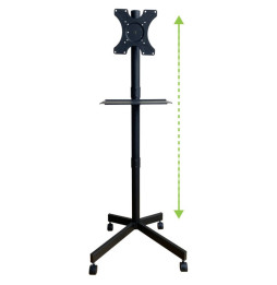 Stojak mobilny TV 32-60" do 40kg regulowany półka AV