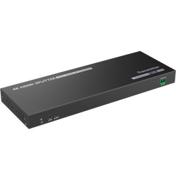 Extender HDMI 1x8 4K30Hz do 40m po skrętce Kat6 IR PoC