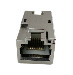 Adapter łącznik RJ45 Cat6A STP 1:1 F/F