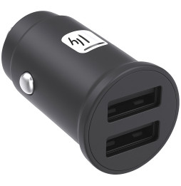 Ładowarka samochodowa 2x USB-A 24W/4.8A 5V