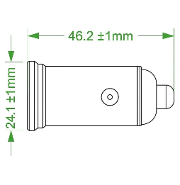 Ładowarka samochodowa USB-A QuickCharge + USB-C Power Delivery 45W