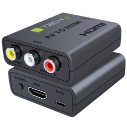 Konwerter AV Composite Video + audio 3x RCA na HDMI 1080p