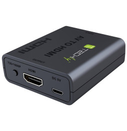 Konwerter AV Composite Video + audio 3x RCA na HDMI 1080p