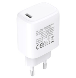 Ładowarka sieciowa USB-C PowerDelivery 3.0 20W GaN
