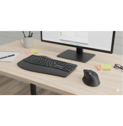 Myszka bezprzewodowa 2.4GHz RF USB ergonomiczna 8000 dpi