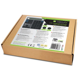 Klawiatura numeryczna numpad bezprzewodowa z kalkulatorem BT/RF USB