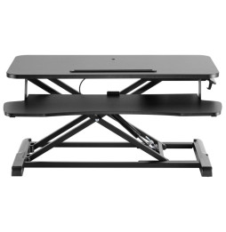 Techly 366877 Nakładka pod laptopa do pracy na stojąco z amortyzatorem