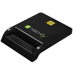 Techly Czytnik kart Smart Card USB-C