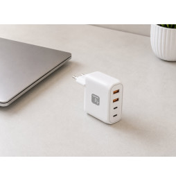 Ładowarka USB-C Techly 100 W na biurku - zasilacz do laptopa i innych urządzeń