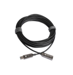 Techly Kabel USB 3.0 optyczny przedłużacz USB-A na USB-A M/F 30m