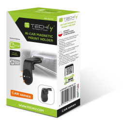 Techly 362701 Uchwyt magnetyczny do telefonu samochodowy