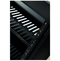 Techly Szafa Rack 19 15U 600x600 Audio/Video stojąca czarna