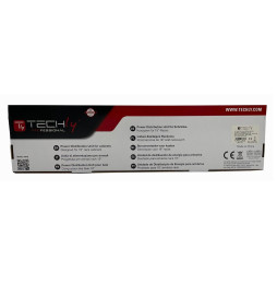 Techly Listwa zasilająca 19" 1U 8x gniazda Schuko