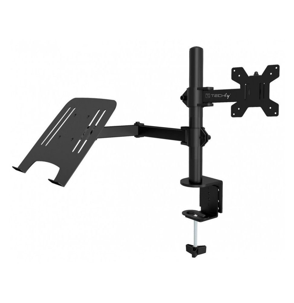 Techly Ramię biurko lcd 13-32 +laptop