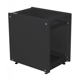 Szafa stojąca/wisząca Rack 19" 8U 540x600, drzwi perforowane, do baterii fotowoltaicznych, czarna