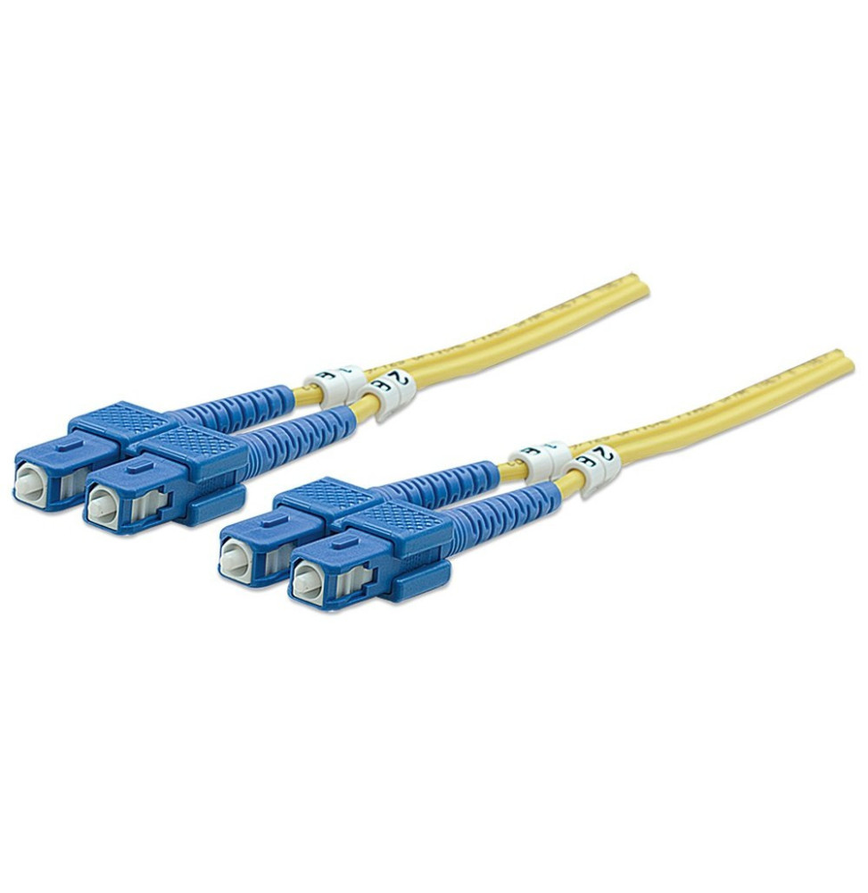 Techly Patchcord światłowodowy OS2 9/125 SM SC-SC Duplex 5m