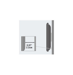 Techly 301320 Wieszak TV 40-65" ścienny slim - B2B Netinet