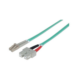 Techly Patchcord światłowodowy OM3 50/125 MM SC-LC Duplex 10m