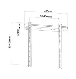 Techly 106619 Wieszak TV 23-55" ścienny slim - B2B Netinet