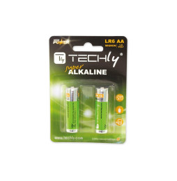 Techly Baterie alkaliczne AA LR06 x 2szt.