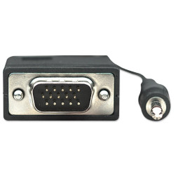 Kabel SVGA + Audio na SVGA + Audio  3.5mm M/M 4.5m