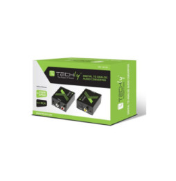 Techly Przetwornik DAC Digital SPDIF/Coaxial do Analog RCA L/R