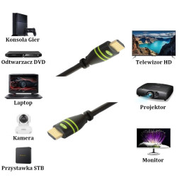 Techly Kabel HDMI na HDMI 1.4 M/M 2m