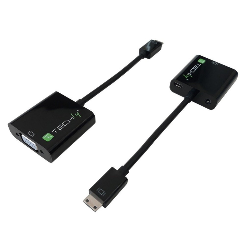 Techly Adapter HDMI Mini-C na VGA M/F