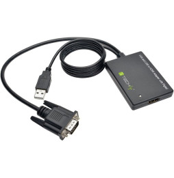 Techly Adapter HDMI na SVGA+USB