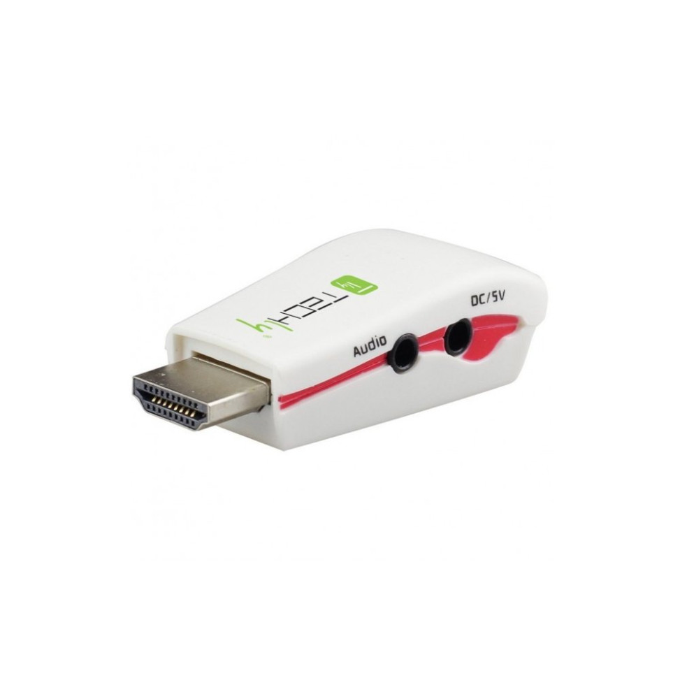 Techly Adapter USB 2.0 USB-A na VGA-15 D-Sub