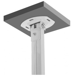 Techly Ramię do projektora sufitowe 38-58cm srebrne
