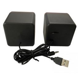 Techly Głośniki 2.0 zas usb 3W