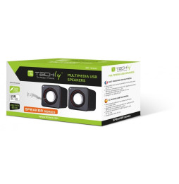 Techly Głośniki 2.0 zas usb 3W
