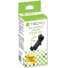 Techly 028603 Uchwyt zaciskowy do telefonu samochodowy