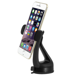 Techly 028597 Samochodowy uchwyt na telefon z przyssawką