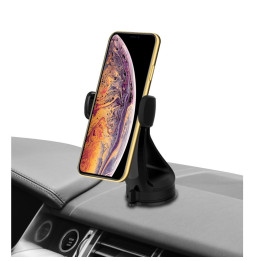 Techly 028597 Samochodowy uchwyt na telefon z przyssawką